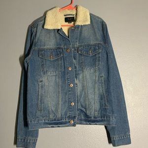 Jean Jacket w Fur